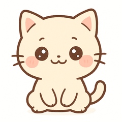 Cozy Healing Cat's 8 Expressions