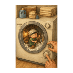 Si Pembantu Kecil di Dalam Penyedot Debu