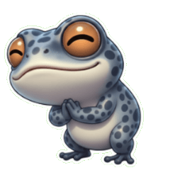 Hilarious Frog Says Okay, No Problem