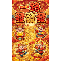 Q萌え財神爺の一つの道発発発