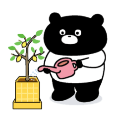 Kuromaku: Cute Bear Stickers