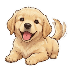Golden retriever by Ray