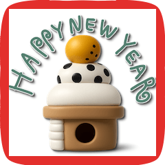 motto's Puffy Winter Stickers