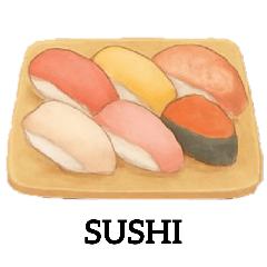 Japanese food Stamp 1