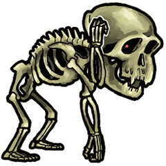 アンデッド動く⚰️ボーンパンジー