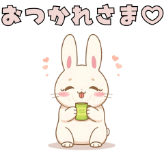 cute rabbit stickers 0817