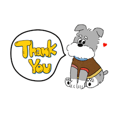 kawaii Schnauzer's daily life