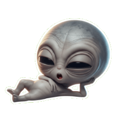 うるさい！宇宙人は眠りたいんだ