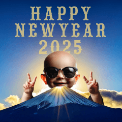 AIグラサンべイビー/お正月/巳年/再販