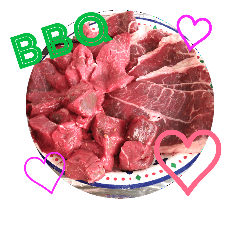 肉好き専用♡肉祭りスタンプ