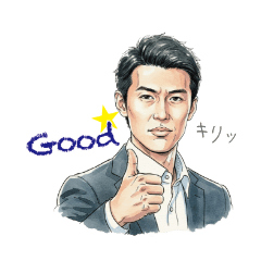 Cheerful OJI Sticker