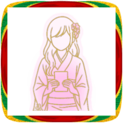 Fashionable Girls' Kimono