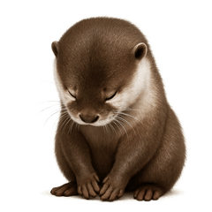 Cute Small-Clawed Otter's Daily Stickers