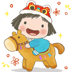 LINGLING and PEIPEI girls 50 Good Vibes