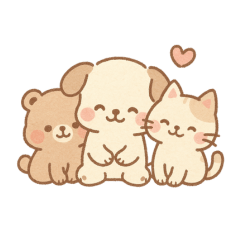 いっしょに話そう！ゆるふわアニマルズ