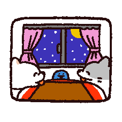 ンオ〜！年末年始ねこ！