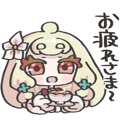 Easygoing chibi style sticker V2