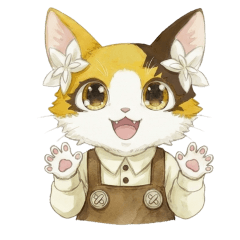 宝石猫　シトリンがいっぱい