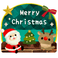 Cute and grown-up winter stamp set