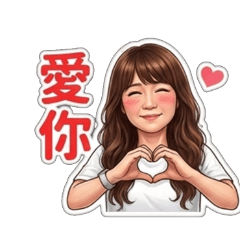 Cute wife sticker – LINE stickers | LINE STORE