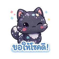 Moodie Chibi Black Cat