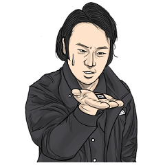 Japanese TV crew sticker Part.29