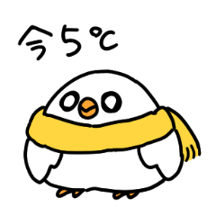 もちのような鳥(冬)