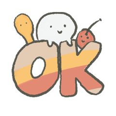 Cute ice cream stamps