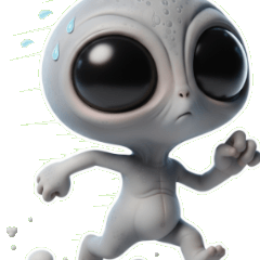 Alien Question Mark Say What?