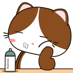 Chocolate Cat 4 : Pop-up stickers