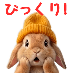 Cute  Bunny Everyday  Stickers