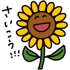 おしゃべりなヒマワリ