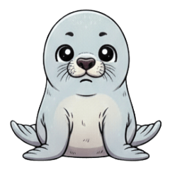 可愛的小海豹系列1