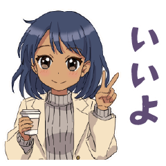 Probably everyday-use girl stickers