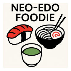 Neo-Edo Foodie:Japanese Cuisine Stickers