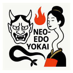 Neo-Edo Yokai: Mysterious Japan Stickers
