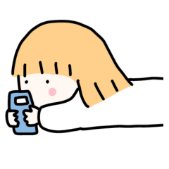 Adorable girl stickers with no text.