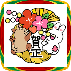 うさぎのロップ  年末年始のご挨拶！