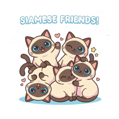 ほんわかシャム猫の日常