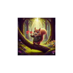 Cheeky Little Squirrel