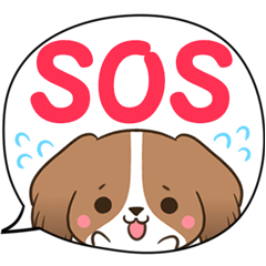 でか文字♦災害安否用♦コイケルのスタンプ