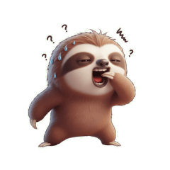 ナマケモノは怒るのも面倒