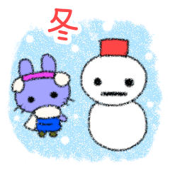 Indigo Rabbit Xmas &New year