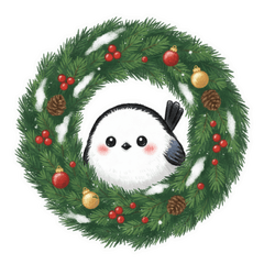 Stiker Natal Hangat Shimaenaga 2