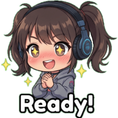 雙子少女的跨年顏藝