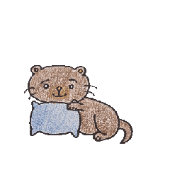 小海獺創意貼圖