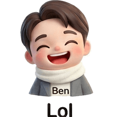 Ben Personal Sticker