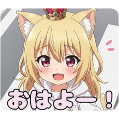 制服スタンプ(はちみ＆みやび)