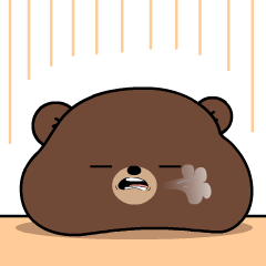 Weird Bear 12 : Effect stickers