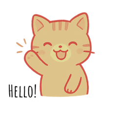 Cat stamp ChicochicoGo